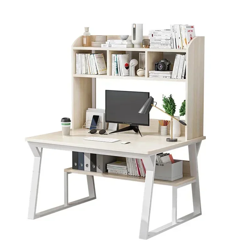 Office Furniture Rental - 耐久性のあるコンピューターデスクトップデスク本棚組み合わせ家庭用シンプルな寝室中学生賃貸部屋オフィス