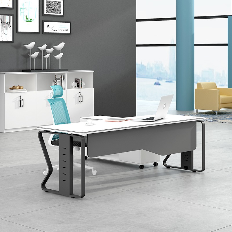 Office Furniture Manufacturers - メーカー直販 モダンなエグゼクティブオフィスデスク 無垢材エグゼクティブオフィスデスク