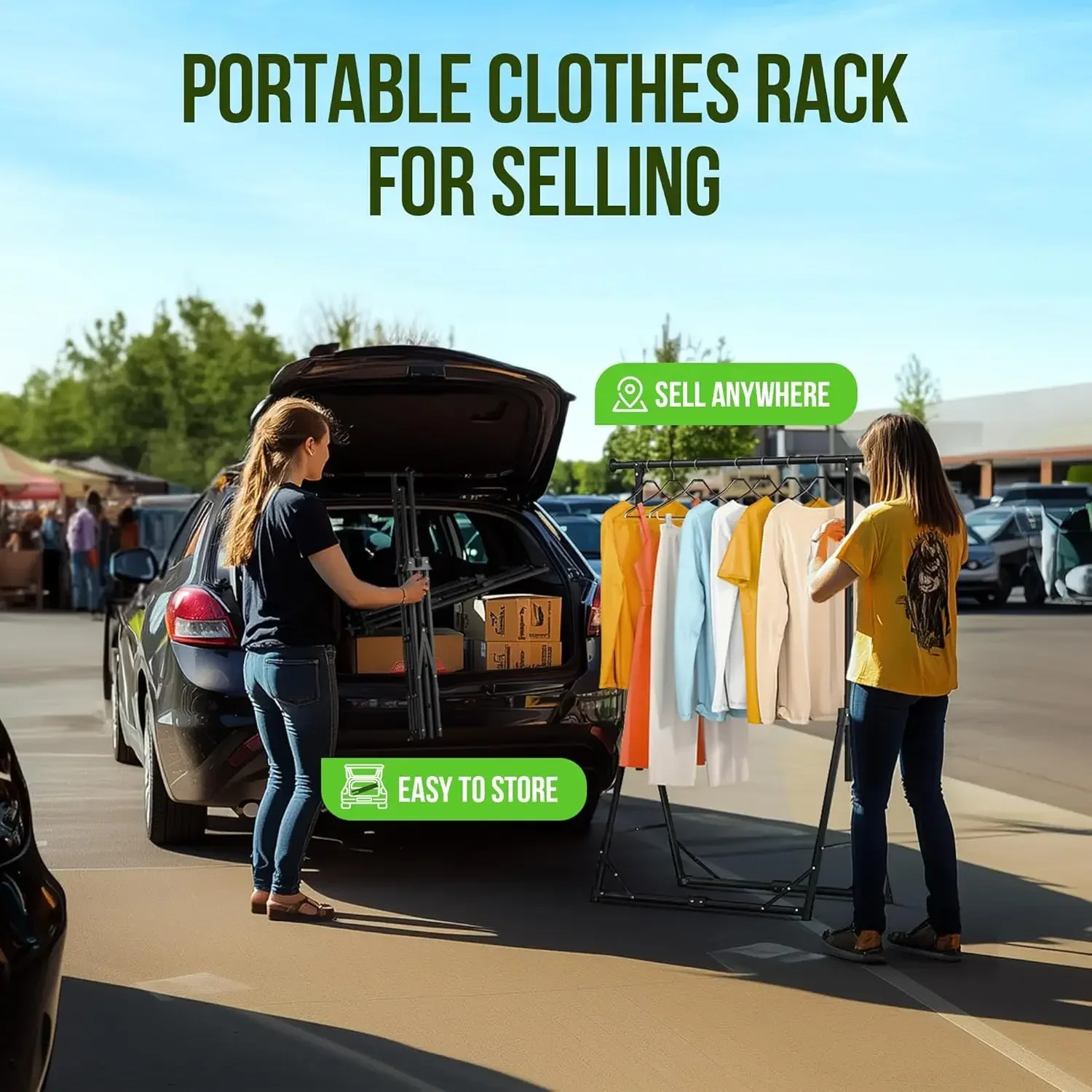 折りたたみ式衣類ラックポータブル衣類ハンガー高さ調節可能なコ - Coat Rack Standing のレビューと価格