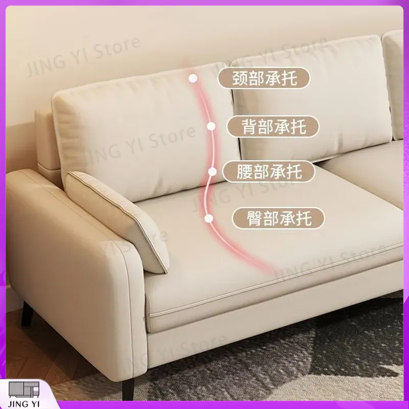 小型モダンファブリックソファ リビングルーム オフィス アパ - Office Furniture Rental のレビューと価格