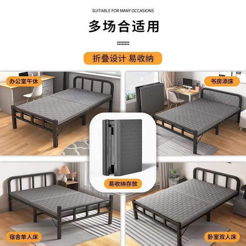 大人用折りたたみベッド シングル アイアンフレーム シンプル - Office Furniture Rental のレビューと価格