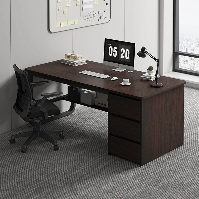 多機能コンピューターデスク、ポンプ式オフィスステーション付き - Office Furniture Rental のレビューと価格