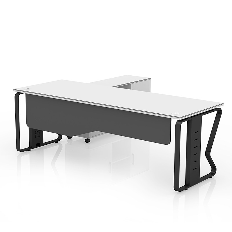 メーカー直販 モダンなエグゼクティブオフィスデスク 無垢材エ - Office Furniture Manufacturers のレビューと価格