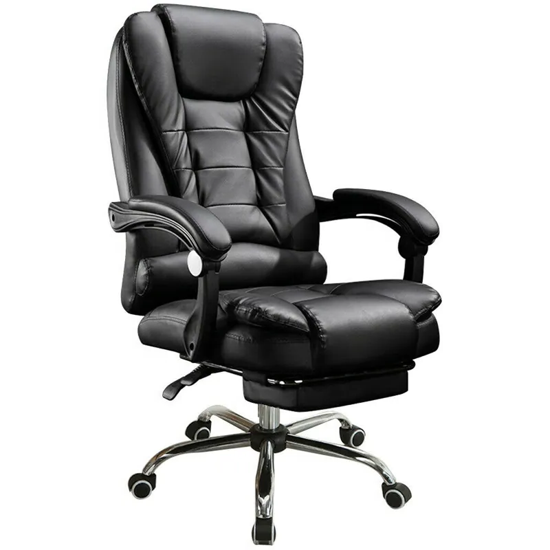 高級モダンマネージャーハイブラックオフィス家具チェアリーダー - Office Furniture Manufacturers のレビューと価格