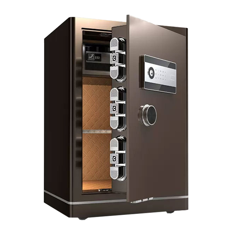 中型サイズの家庭用金庫（鍵と電子デジタルロック付き）黒/金/ - Office Furniture Rental のレビューと価格