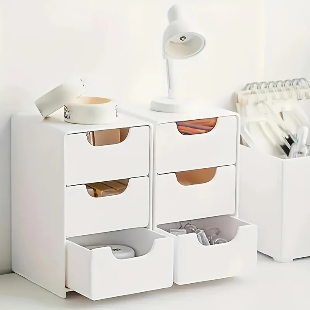 引き出し付きシックな3段デスクオーガナイザー - オフィス用 - Office Furniture Desk のレビューと価格