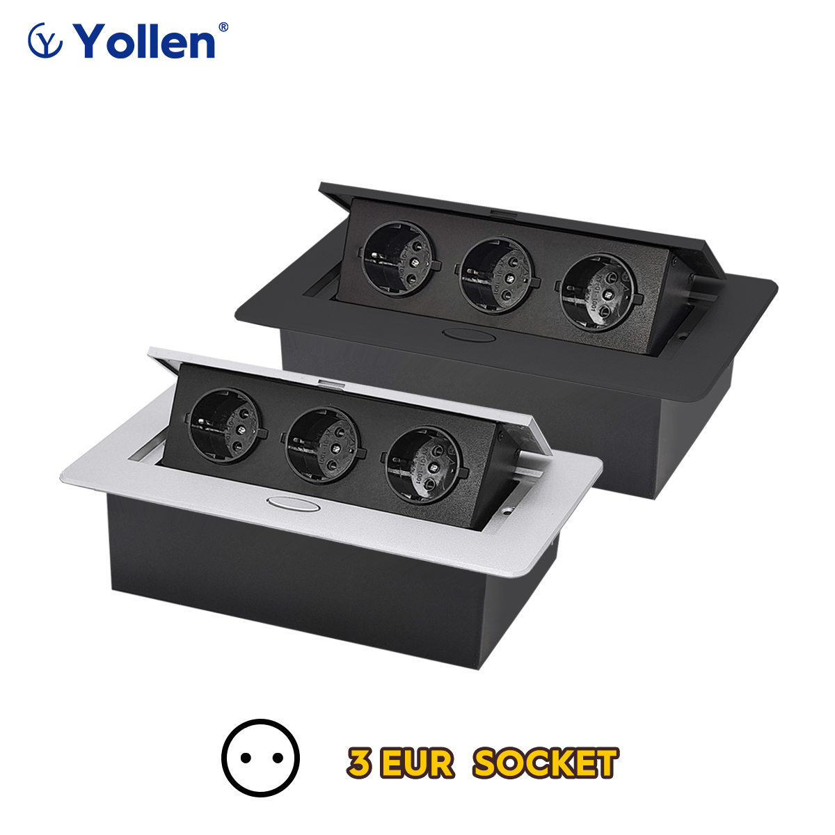 EU標準アルミニウムテーブルタイプ2/3出力USB-A/US - Office Furniture Manufacturers のレビューと価格