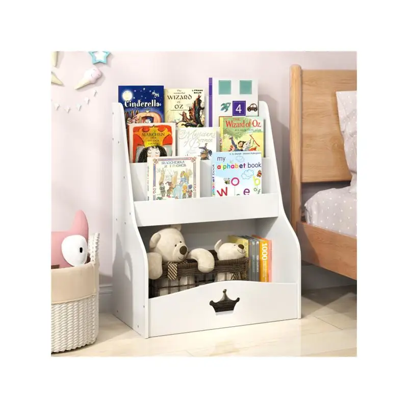 3段本棚＆おもちゃ収納、ホワイト、オープンコンパートメント＆ - Bookshelf 5 Tier のレビューと価格