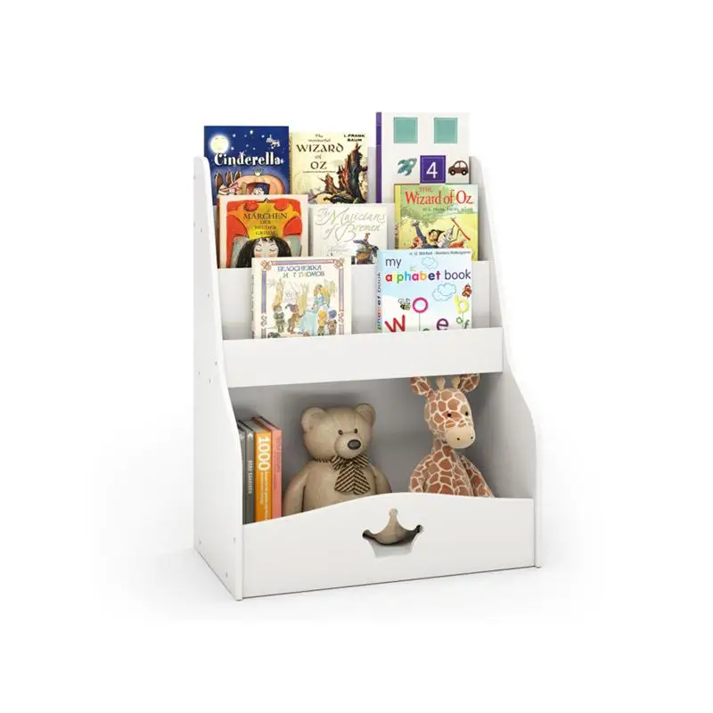 3段本棚＆おもちゃ収納、ホワイト、オープンコンパートメント＆ - Bookshelf 5 Tier のレビューと価格