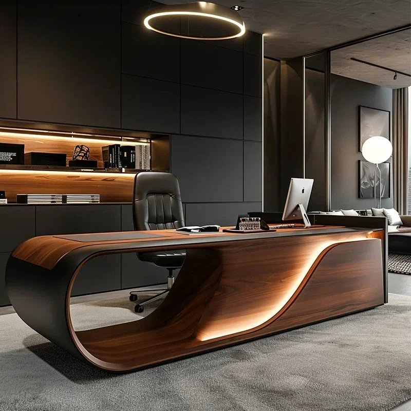 新しい中国風の高級エグゼクティブデスク、引き出し付きの高級ラ - Office Furniture Rental のレビューと価格